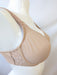 Lou Kate, a comfortable full cup bra. Style 22614. Color Beige. Side view.