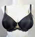 Maison Lejaby Attrape Coeur, a comfortable full cup bra on sale. Style G60713. Color Black. Front view.