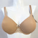 Maison Lejaby on sale, a discontinued full cup bra. Style G30713. Color Beige. Front view.