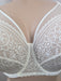 Maison Lejaby Mandala, a sophisticated full cup bra on sale. Color Ivory. Style G11834. Front view.