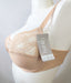 Maison Lejaby Nufit, a comfortable full cup bra. Style 11933. Color Beige. Side view.