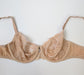 Maison Lejaby Nufit, a comfortable full cup bra. Style 11933. Color Beige. Inside view.