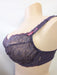 Maison Lejaby Sicily, a comfortable bra on sale. Style G10831. Color Plum. Side view.