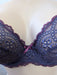 Maison Lejaby Sicily, a comfortable bra on sale. Style G10831. Color Plum. Front view.