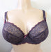 Maison Lejaby Sicily, a comfortable bra on sale. Style G10831. Color Plum. Front view.