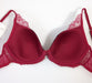 Marie Jo Anna, a heart shaped bra that mixes great style with superior comfort. Color Amarena. Style 0102462.