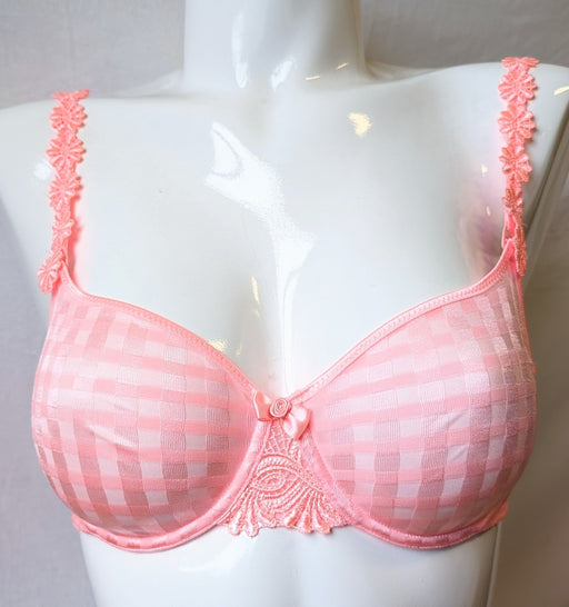 Marie Jo Avero, a unpadded full cup bra. Seamless. On sale. Style 0100410. Color Pink Parfait.