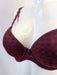 Marie Jo Avero, a padded plunge bra from one of the more iconic bra lines. Color Ruby Red. Style 0100418.