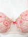 Marie Jo Ayama, a balcony bra with wonderful style. Color Fruit Punch. Style 0102789. Gore view.
