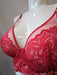 Marie Jo Elis, a longline plunge bra made with comfortable, soft fabrics. Front view. Color Spicy Berry. Style 0102500.