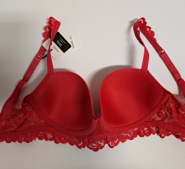 Marie Jo Elis, a superb padded balcony bra on sale. Color Spicy Berry. Style 0102509.