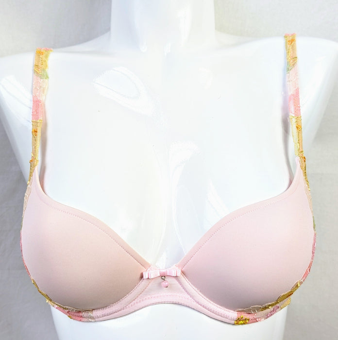 Marie Jo Ettie, a beautiful plunge bra. Color Summer Pastels. Style 0102586.