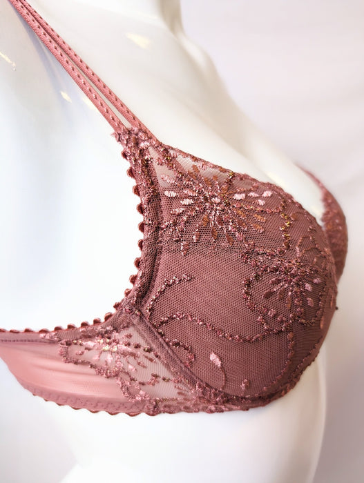 Marie Jo Jane, a great pushup bra with cookies. Color Red Copper. Style 0101337.