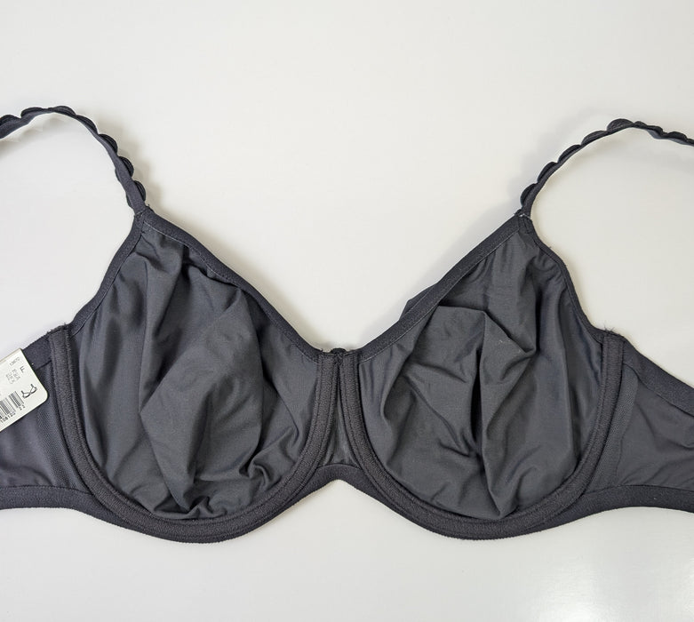 Marie Jo Tom, a fabulous full cup bra on sale. Color Charcoal. Style 0120821. Inside view.