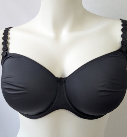 Marie Jo nursing bra, Tom, a seamless, supportive bra on sale. Color charcoal. Style 0220824.