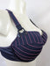 Marlies Dekkers Gloria, a stylish bra. Color Maritime Blue. Style 19790. Side view.