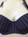 Marlies Dekkers Gloria, a stylish bra. Color Maritime Blue. Style 19790. Front view.