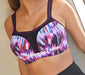 Panache Sports bra, a best selling encapsulated sports bra. Color Digital Stripe. Style 5021A.