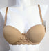 Passionata Nina, a strapless bra with a good hold. Color Beige. Style 4269. Front view.