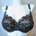 Prima Donna Arau, a beautiful balcony bra. Color Black. Style 0163294.