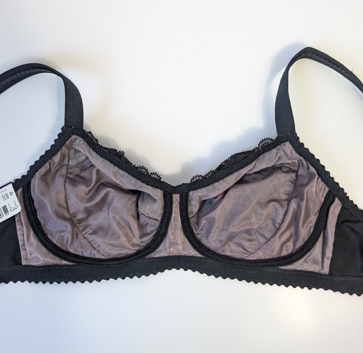 Prima Donna Couture, a premium wireless bra on sale. Color Black. Style 0162584. Inside View.