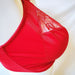 Prima Donna Deauville, a full cup bra with deep cups and full containment. Color Scarlet. Style 0161815.