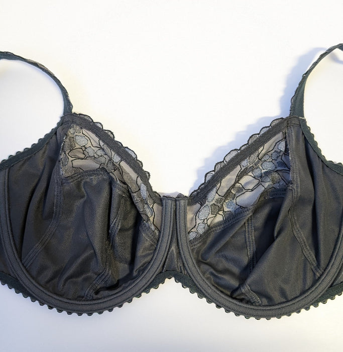 Prima Donna Hyde Park, a deep cup, full cup bra. Color Gris. Style 0163200.