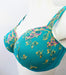 Prima Donna Lenca, a padded bra for comfort and shape. Color Sunny Teal. Style 0263462. Side view.