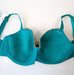 Prima Donna Lenca, a padded bra for comfort and shape. Color Sunny Teal. Style 0263462. Inside view.