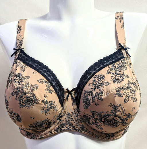 Prima Donna Matama, a chic full cup bra on sale. Front view. Style 0142190. Color Light Tan.