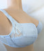 Prima Donna Merida, a premium balcony bra on sale. Color 0161894. Color Opal Blue. Side view.