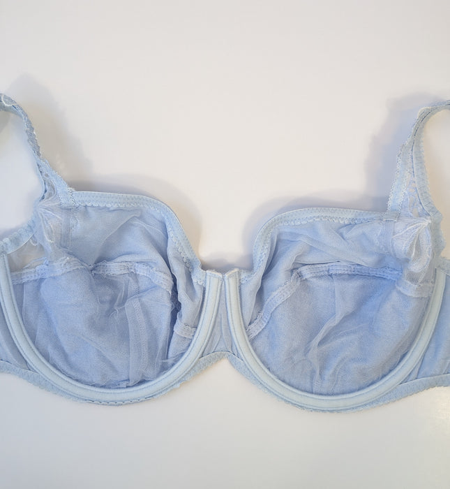 Prima Donna Merida, a premium balcony bra on sale. Color 0161894. Color Opal Blue. Inside view.