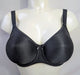 Prima Donna Satin, a premium full cup bra on sale. Color Black. Style 0161330. Front view.