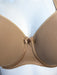 Prima Donna Satin, a premium spacer bra. Color Cognac. Style 0161337. Front view.