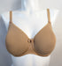 Prima Donna Satin, a premium spacer bra. Color Cognac. Style 0161337. Front view.