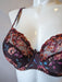 Prima Donna Sevas a plus size balcony bra with loads of style. Color Aubergine. Style 0163284.