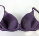 Prima Donna Twist, a contour firm bra for full bust. Inside view. Color Deep Purple. Style 0241571.