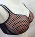 Prima Donna Twist Glass Beach, a beautiful bra for an ideal shape and hold. Color Black. Style 0242350. Side view.