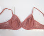 Princesse Tam Tam Frivo, a beautiful bra. Color Rose. Style 100. Inside view.