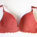 This Simone Perele bra, Caresse, is an incredible tshirt bra made with a soft fabric. Color Quartz. Style 12A316.