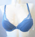 Simone Perele Confiance, a pushup bra. Style 12K347. Color Denim. Front view.