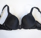 Simone Perele Confiance, a plunge tshirt bra on sale. Color Black. Style 12K363. Inside view.