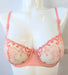 Simone Perele Delice, a great demi bra. Color Pink. Style 12X330. Front view.