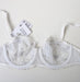 Simone Perele Envol, a mesh demi bra. Loads of style. Color White. Style 14C330.