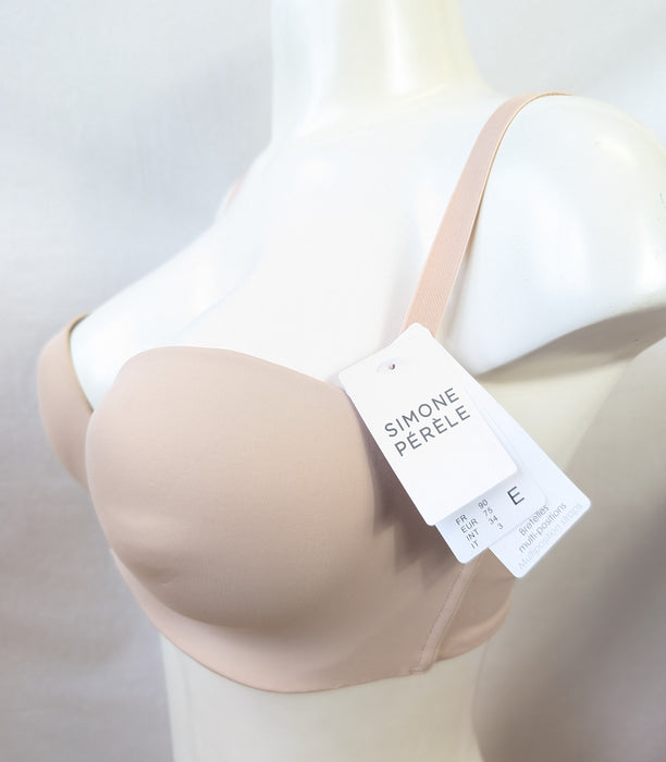 Simone Perele Essential, a premium strapless bra. Color Beige. Style 13V303. Side view.