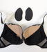 Simone Perele Felicie, a great pushup bra with removeable cookies. Style 16Y340. Color Black.