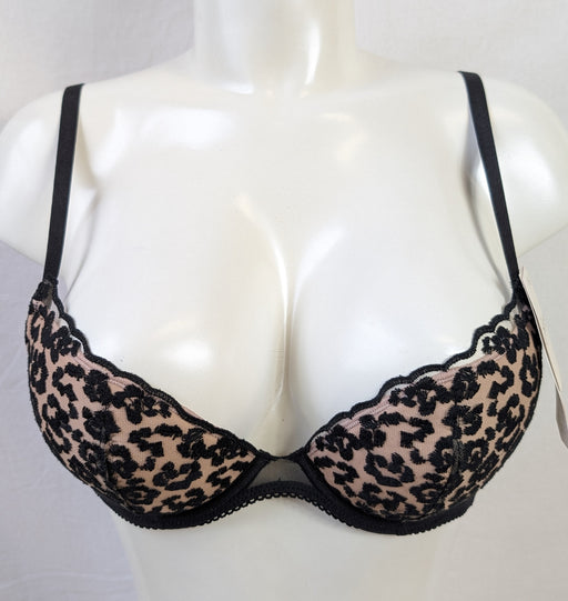 Simone Perele Felicie, a great pushup bra with removeable cookies. Style 16Y340. Color Black.