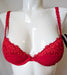 Simone Perele Folies, a hard to find pushup bra. Color Red. Style 12U340.