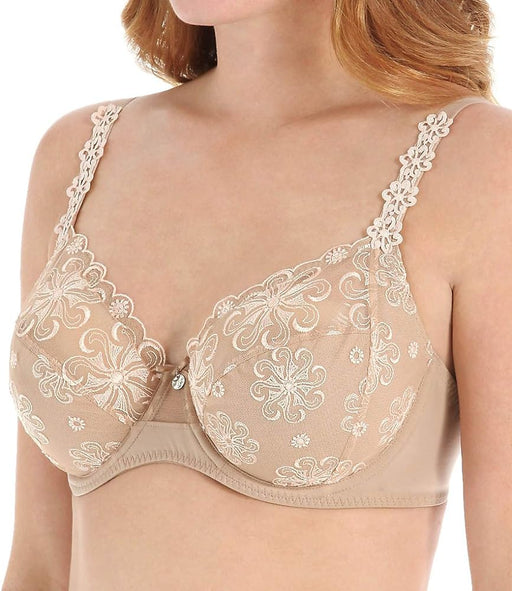 Simone Perele Revelation a great full cup bra on sale. Color Beige. Style 12R320.