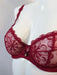 Simone Perele Revelation, a great demi full cup bra on sale. Color Raspberry. Style 12R334.